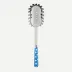 White Dots Light Blue Spaghetti Spoon 10.5"