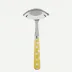 White Dots Yellow Gravy Ladle 7.5"