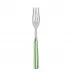 White Stripe Garden Green Dinner Fork 8.5"