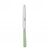 White Stripe Garden Green Dinner Knife 9.25"