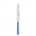 White Stripe Lapis Blue Dinner Knife 9.25"