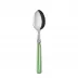 White Stripe Garden Green Teaspoon 6"