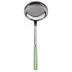 White Stripe Garden Green Ladle 10.5"