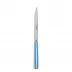 White Stripe Light Blue Steak Knife 9"