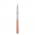 White Stripe Orange Steak Knife 9"