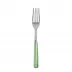 White Stripe Garden Green Salad Fork 7.5"