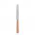 White Stripe Orange Breakfast Knife 6.75"