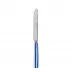 White Stripe Lapis Blue Breakfast Knife 6.75"