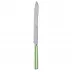 White Stripe Garden Green Bread Knife 11"