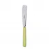 White Stripe Lime Butter Knife 7.75"