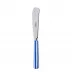 White Stripe Lapis Blue Butter Knife 7.75"