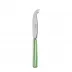 White Stripe Garden Green Small Cheese Knife 6.75"