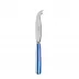 White Stripe Lapis Blue Small Cheese Knife 6.75"