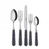 Gustave Grey 5-Pc Setting (Dinner Knife, Dinner Fork, Soup Spoon, Salad Fork, Teaspoon)