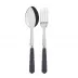 Gustave Grey 2-Pc Serving Set 10.25" (Fork, Spoon)