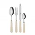 Gustave Pearl 4-Pc Setting (Dinner Knife, Dinner Fork, Soup Spoon, Teaspoon)