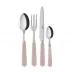 Gustave Taupe 4-Pc Setting (Dinner Knife, Dinner Fork, Soup Spoon, Teaspoon)