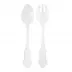 Honorine Clear Salad Serving Set 10" (Fork, Spoon)