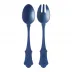 Honorine Steel Blue Salad Serving Set 10" (Serving Fork, Serving Spoon)