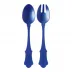 Honorine Lapis Blue Salad Serving Set 10" (Fork, Spoon)