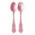 Honorine Soft Pink Salad Serving Set 10" (Serving Fork, Serving Spoon)