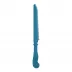 Honorine Turquoise Bread Knife 11.25"