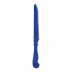 Honorine Lapis Blue Bread Knife 11.25"
