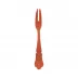 Honorine Orange Cocktail Fork 4.75"