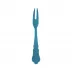 Honorine Turquoise Cocktail Fork 4.75"