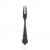 Honorine Dark Green Cocktail Fork 4.75"