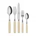 Djembe Ivory 5-Pc Setting (Dinner Knife, Dinner Fork, Soup Spoon, Salad Fork, Teaspoon)