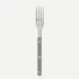Bistrot Gingham Black Dinner Fork 8"1/2