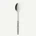 Bistrot Gingham Black Serving Spoon 10"1/4