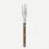Bistrot Pearly Brown Dinner Fork 8"1/2