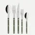 Bistrot Pearly Dark Green 5 Pieces Cutlery Set