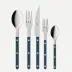 Bistrot Pearly Steel Blue 5 Pieces Cutlery Set
