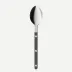 Bistrot Pearly Dark Grey Dessert Spoon 7"1/2