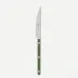 Bistrot Pearly Dark Green Dessert Knife 8"