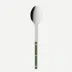 Bistrot Pearly Dark Green Serving Spoon 10"1/4