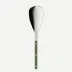 Bistrot Pearly Dark Green Rice Spoon 10"1/4
