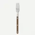 Bistrot Pearly Brown Small Fork 6"1/2