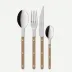 Bistrot Pearly Caramel 4 Pieces Cutlery Set 9"1/4
