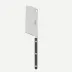 Bistrot Pearly Dark Grey Cheese Cleaver 8"