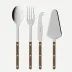 Bistrot Pearly Brown Set Of 4 Bistrot Must-Have Serving Pieces