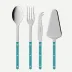 Bistrot Pearly Turquoise Set Of 4 Bistrot Must-Have Serving Pieces