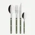 Bistrot Pearly Dark Green 48 Pieces Cutlery Set 9"1/4