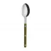 Bistrot Shiny Green Fern Soup Spoon 8.5"