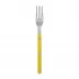 Bistrot Shiny Yellow Dinner Fork 8.5"
