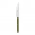 Bistrot Shiny Green Fern Dinner Knife 9.25"