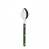 Bistrot Shiny Green Dessert Spoon 7.5"